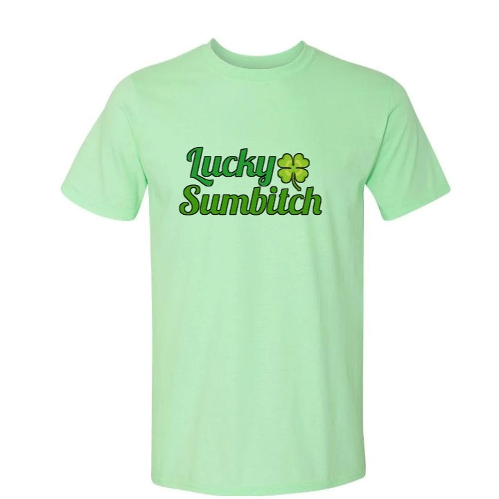 Lucky Sumbitch tee / hoodie