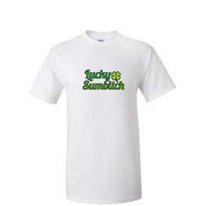 Lucky Sumbitch tee / hoodie