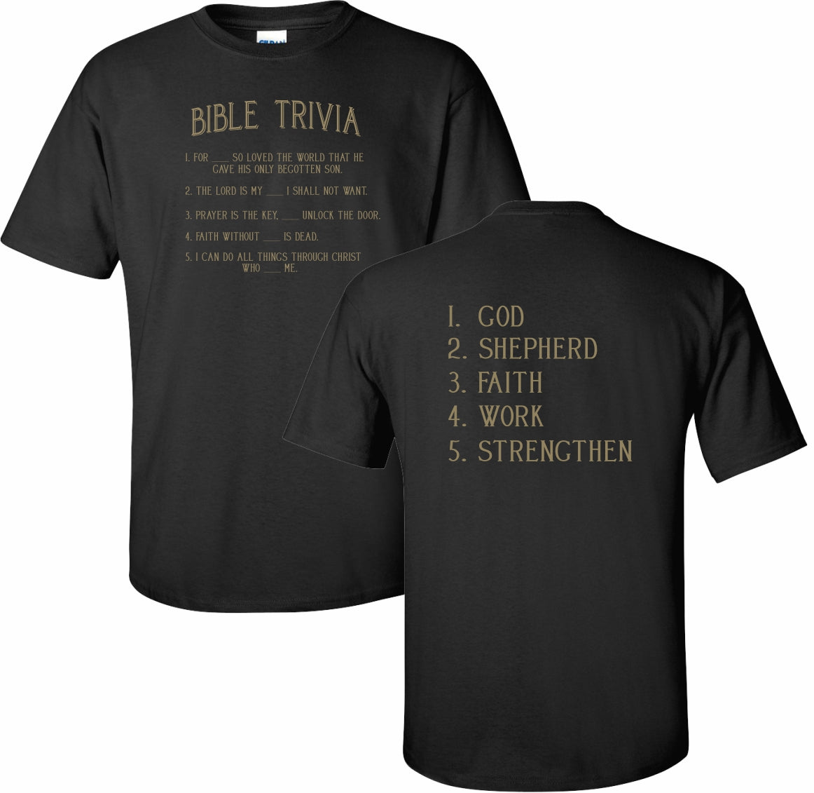 Bible Trivia Tee